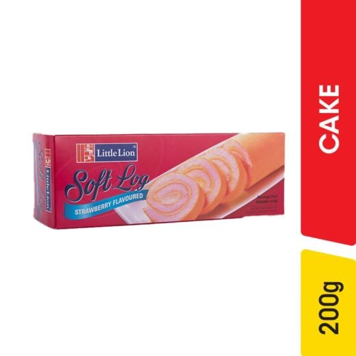 Little Lion Strawberry Flavoured Sponge Roll