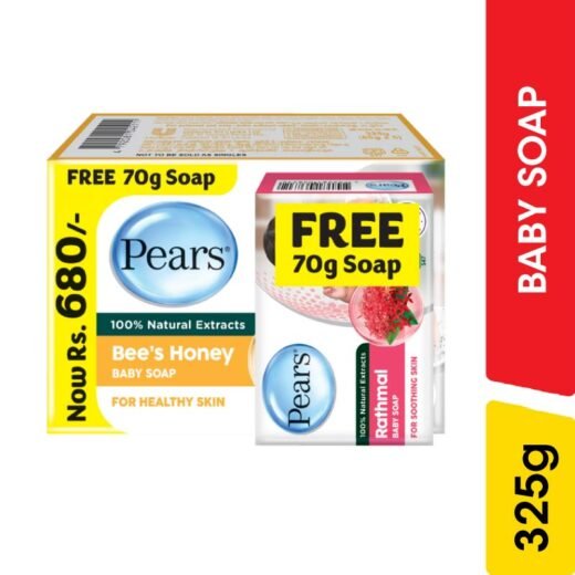 Pears Naturals Bee's Honey Baby Soap Multipack