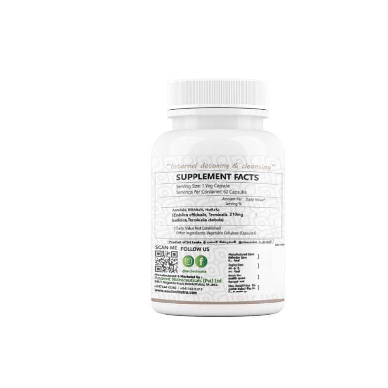 Ancient Nutra Organic Triphala Capsule - Image 2