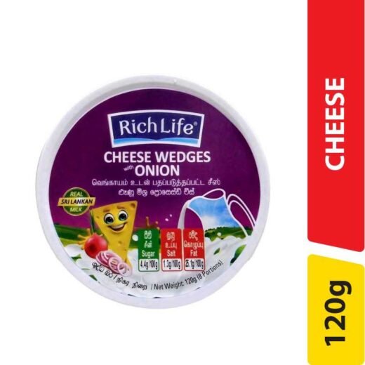 Richlife Cheese Wedges Onion