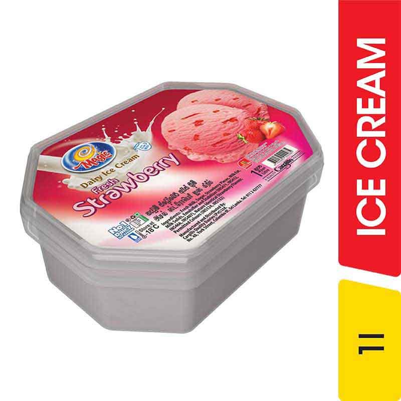 Magic Fresh Strawberry Ice Cream