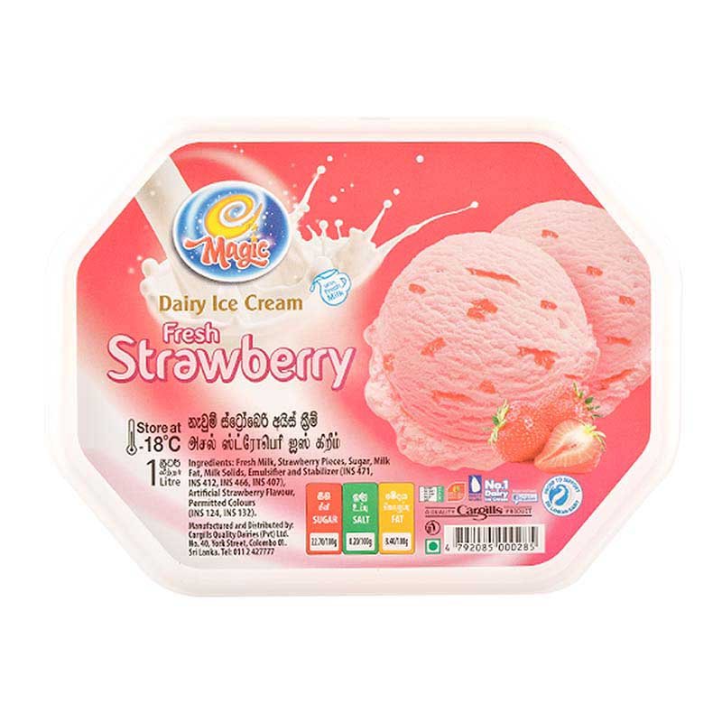 Magic Fresh Strawberry Ice Cream - Image 2