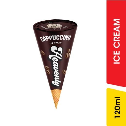 Heavenly Cappuccino Ice Cream Cone