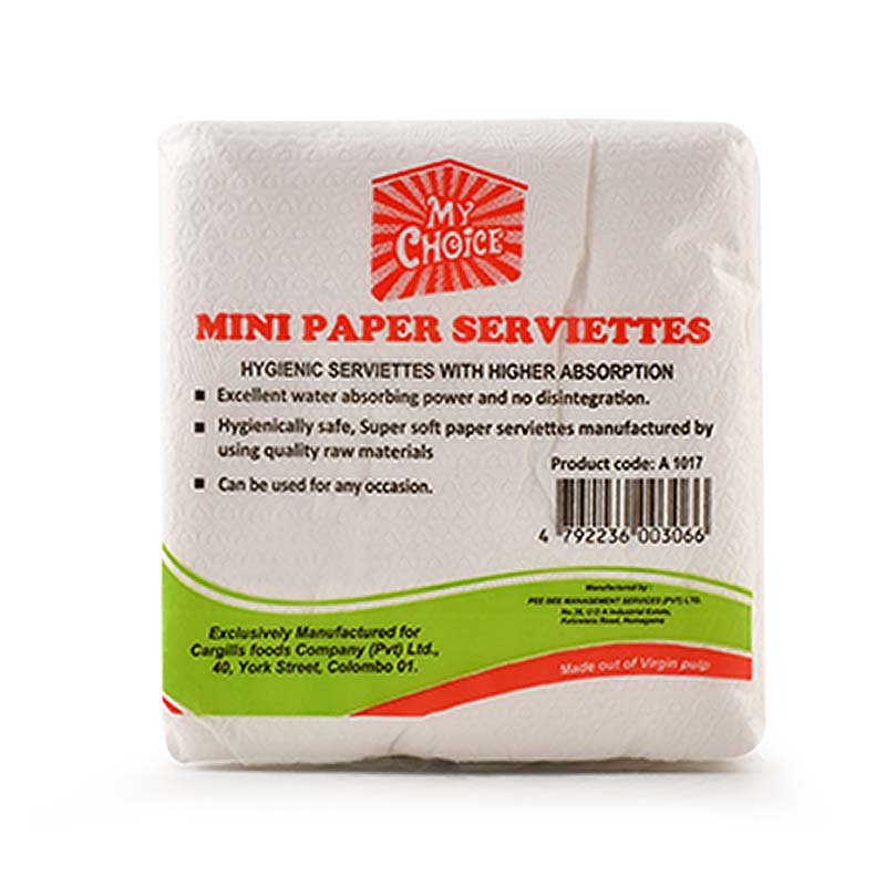 My Choice Mini Paper Serviettes - Image 2