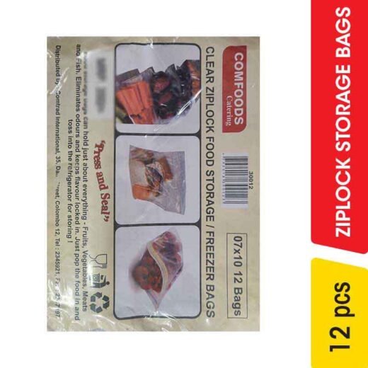 Comfoods Ziplock Storage Bags,(7 inx10 in)