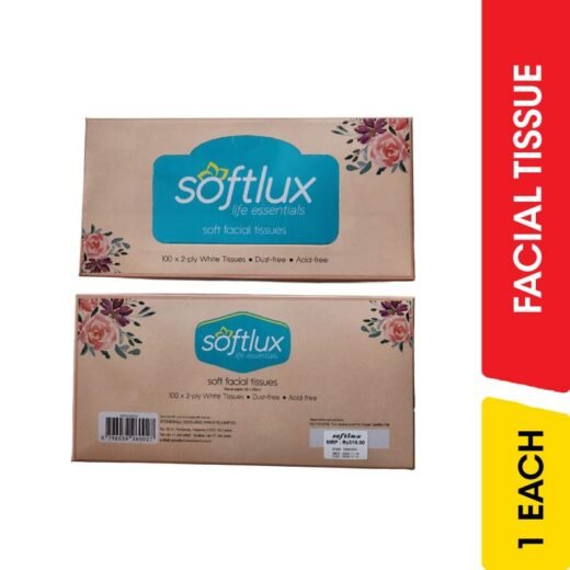 Softlux Facial Tissue 100 Sheet