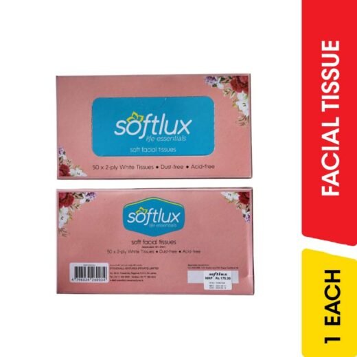 Softlux Facial Tissue 50 Sheet