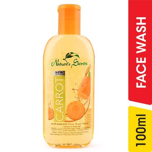 Nature`s Secrets Carrot Face Wash