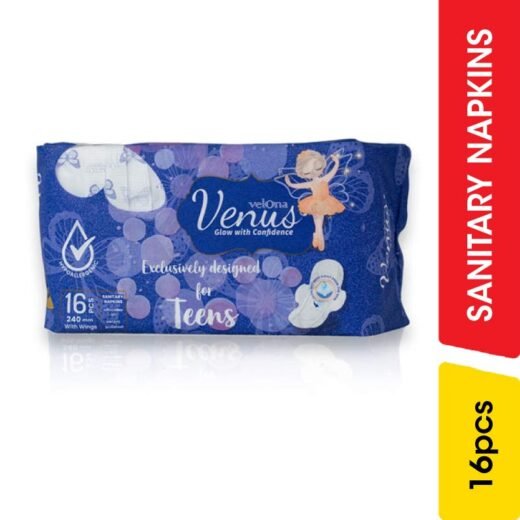 Velona Venus Teen Sanitary Napkins Regular Flow