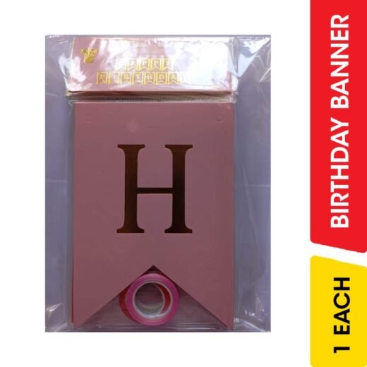 Happy Birthday Flag Banner