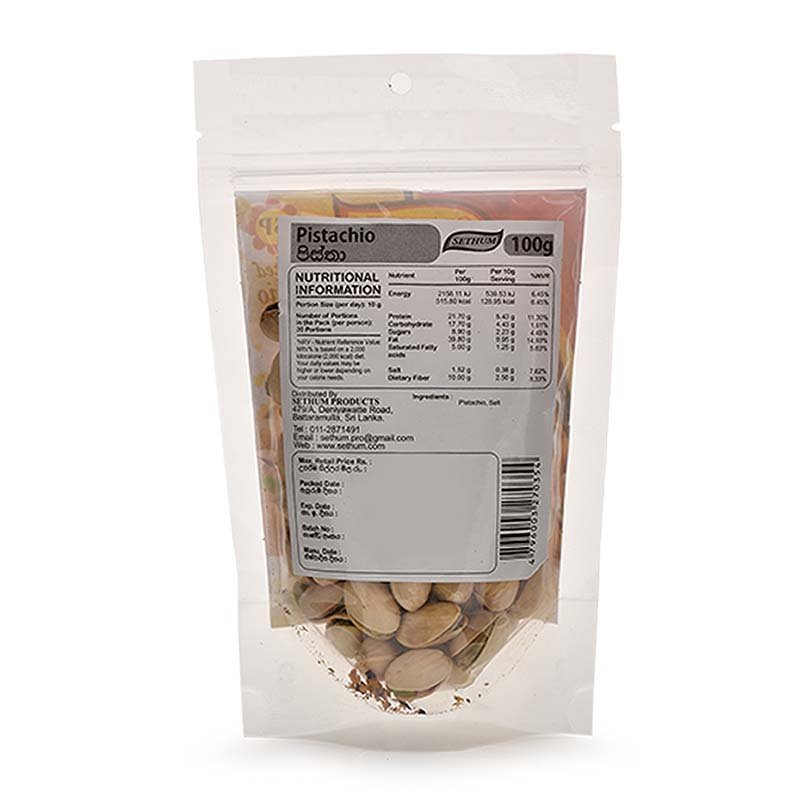 Sethum Roasted & Salted Pistachio - Image 2