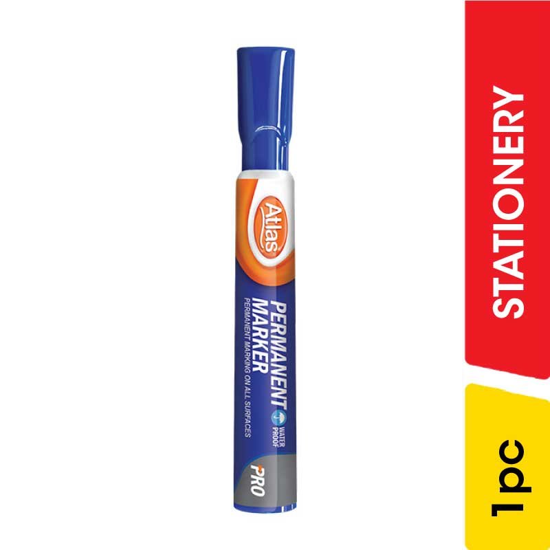 Atlas Permanent Marker Blue