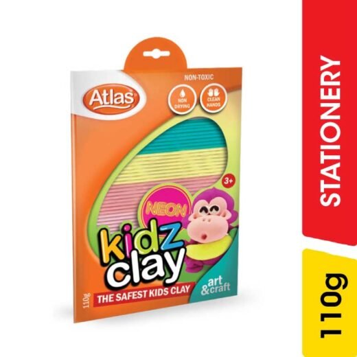 Atlas Kidz Clay Neon 8 Colour