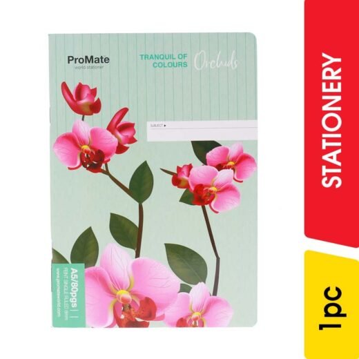 Promate Single Ruled Book, 80 pages