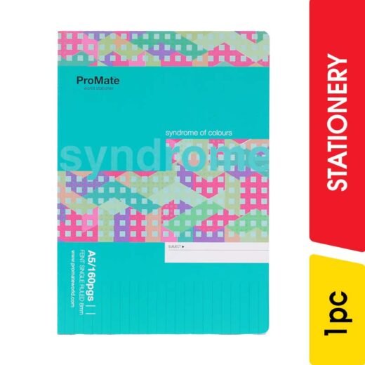 Promate Single Ruled  Book,160 pages