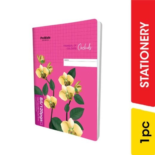 Promate B5 Single Ruled Book,120 Pages
