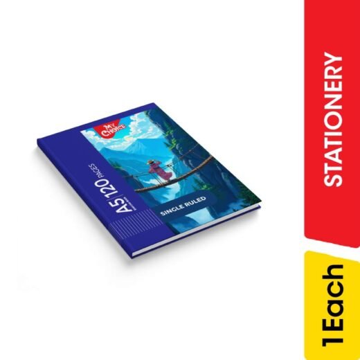 My Choice A5 Exercise Book Single Ruled 120 Pages