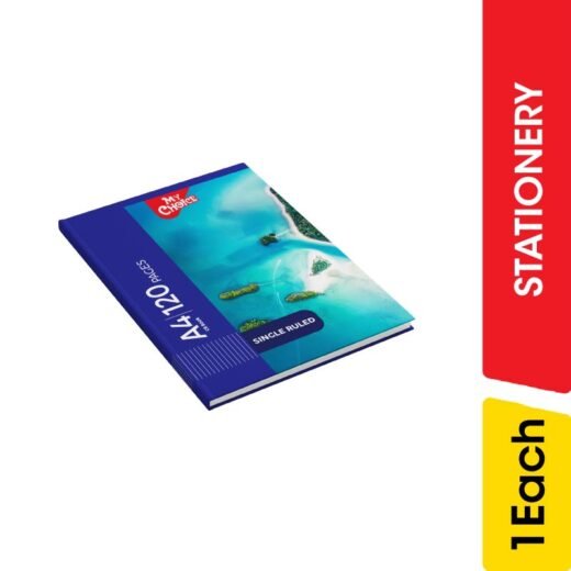 My Choice A4 CR Book Single Ruled 120 Pagse