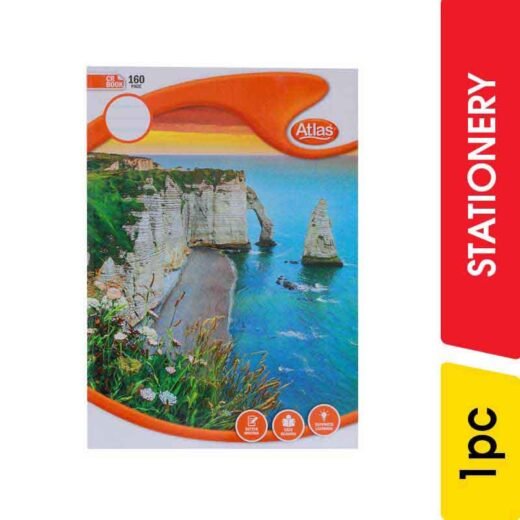 Atlas CR Single Ruled Book, 160 Pages
