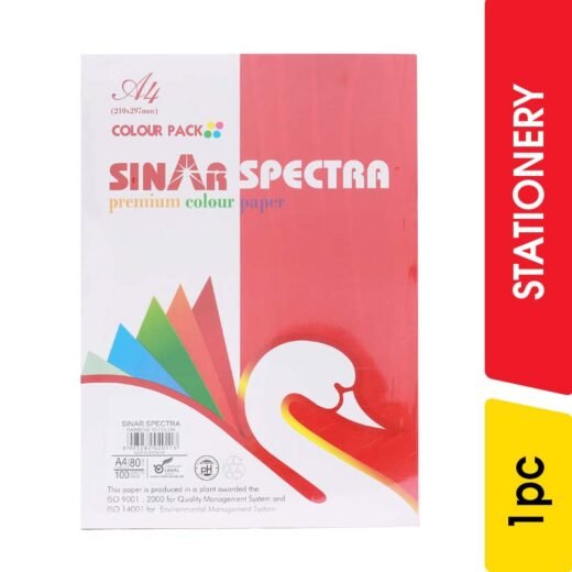 Sinar Spectra Colour Paper A4 ,100 sheets
