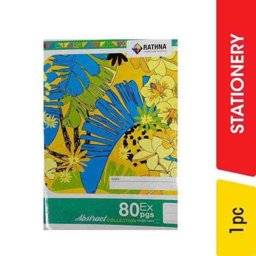 Rathna Single Ruled Book,80 pages