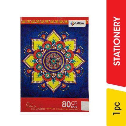 Rathna Square Ruled CR Book,80 pages