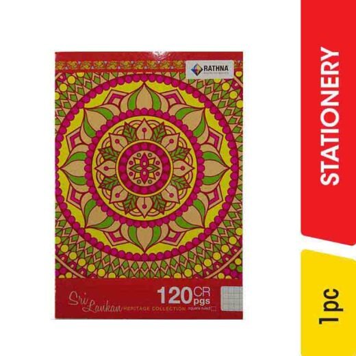 Rathna Square Ruled CR Book,120 pages