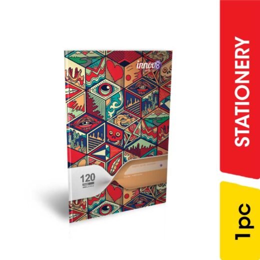 Innov8 Single Ruled Book, 120 Pages